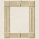 Наличник фрезерованный с декоративными накладками №5