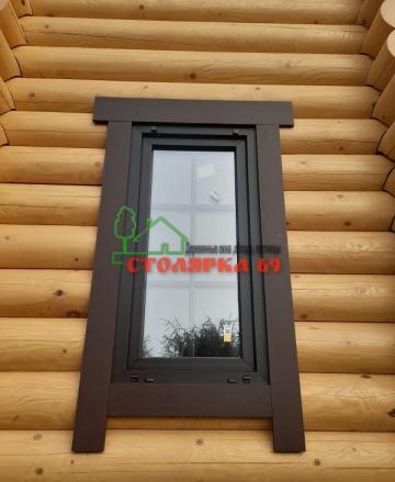 Наличник на окно прямой с выпуском