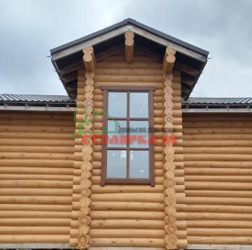 Наличник на окно прямой с выпуском