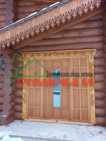 Наличник на дверь прямой с выпуском