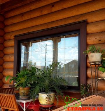 Наличник на окно прямой