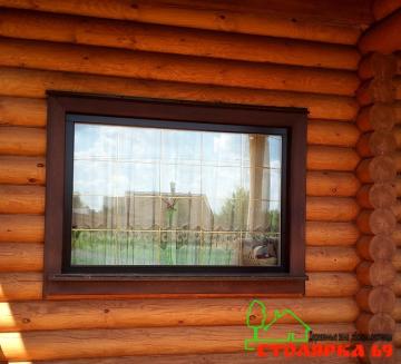 Наличник на окно прямой