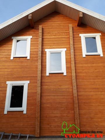 Наличник на окно прямой с выпуском