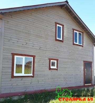 Наличник с выпуском и срезом выпуска наружу