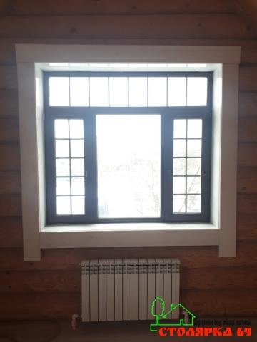Наличник на окно прямой