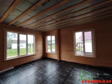 Наличник с выпуском и срезом выпуска внутрь