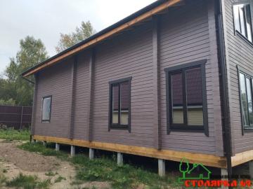 Наличник с выпуском и срезом выпуска внутрь