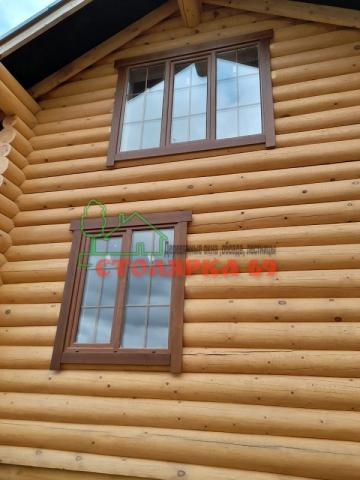 Наличник на окно прямой с выпуском