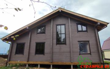 Наличник с выпуском и срезом выпуска внутрь