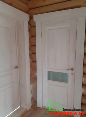 Наличник на дверь прямой с выпуском и срезом