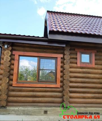 Наличник на окно прямой с выпуском