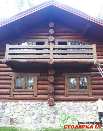 Наличник на окно прямой с выпуском