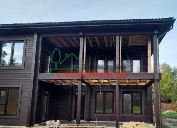 Наличник с выпуском и срезом выпуска внутрь